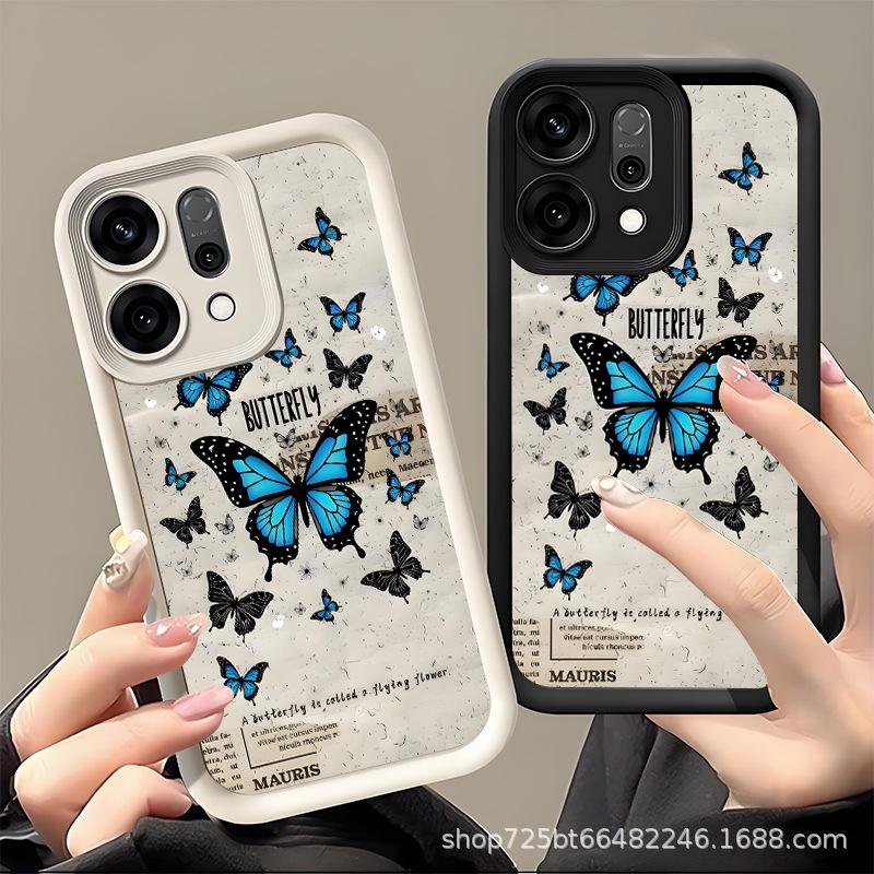 OPPO Realme 15/15 Pro 5G Handyhülle mit Schmetterlingen