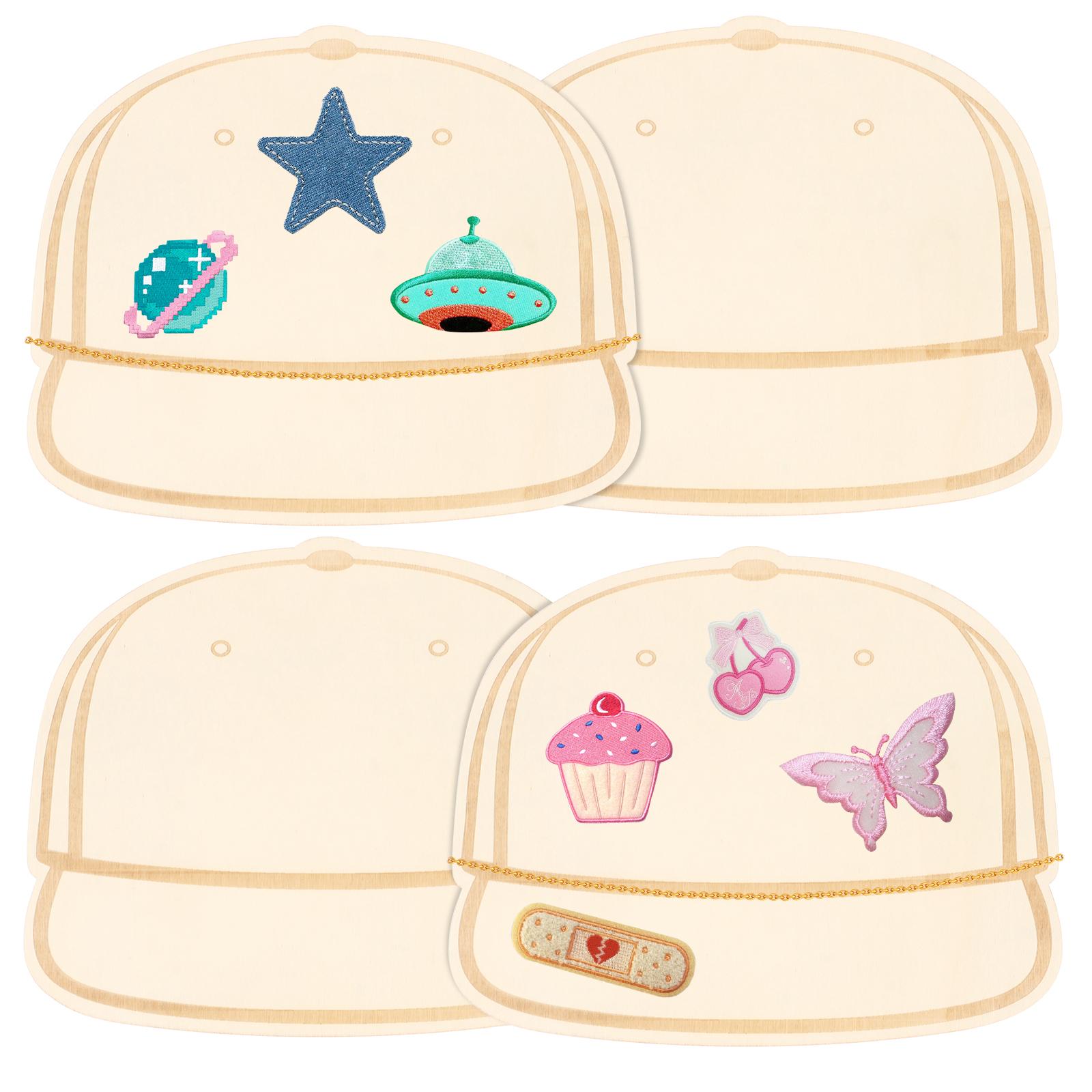 Truck Hat Template Palette Wood Baseball Cap Template Create Personalized Hat Patch Truck Cap Design Patch Layout for Designing