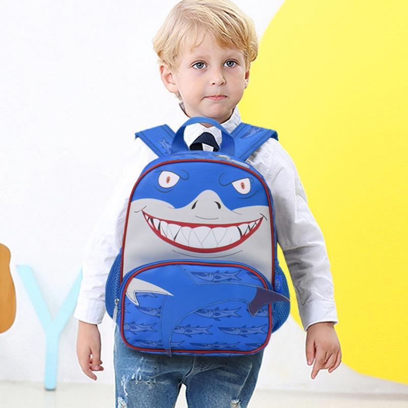 New Cute Cartoon Schoolbag 1-3 Large Capacity Backpack Primary School Kindergarten Schoolbag for Men and Women