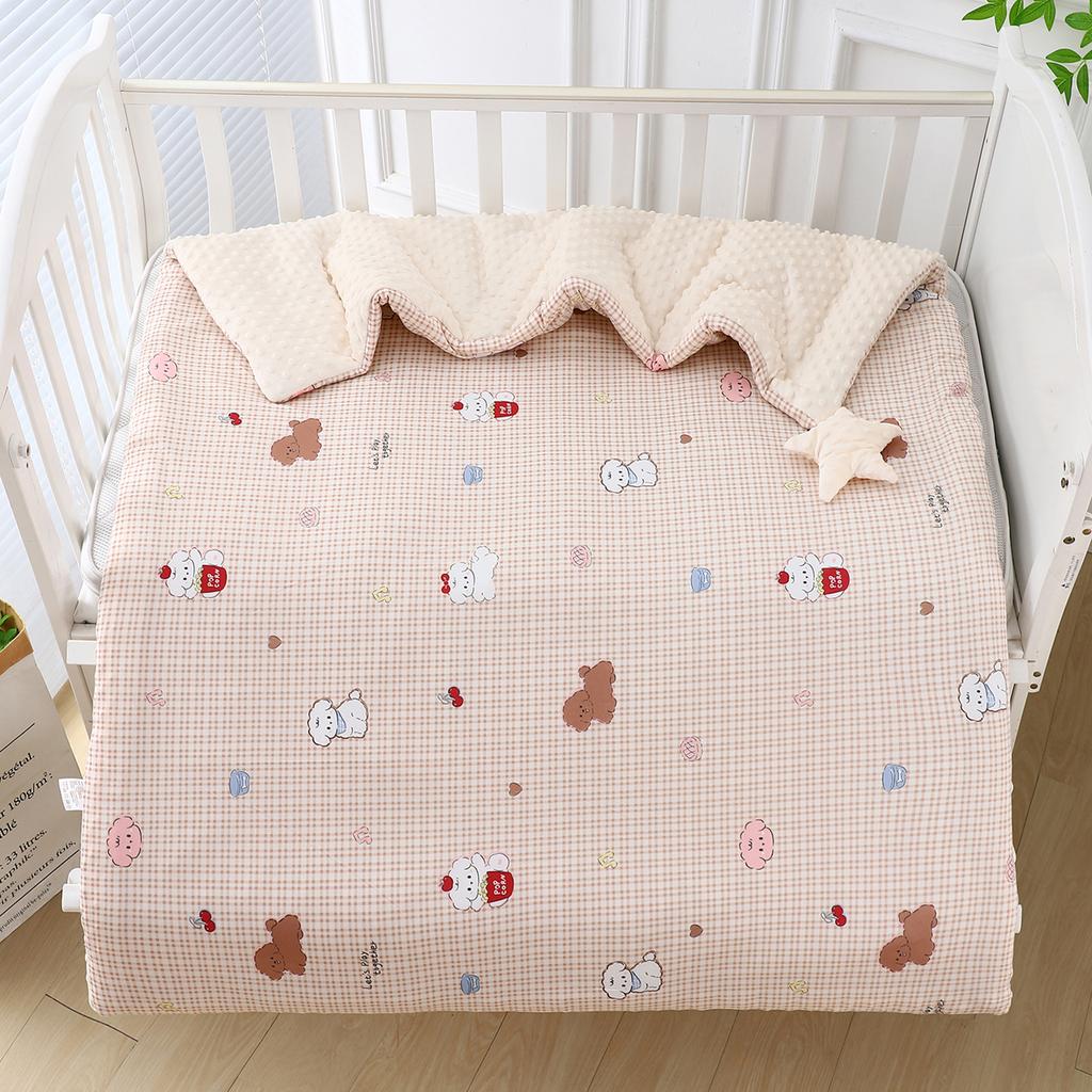 Warm Class a Kindergarten Duvet Bean Velvet Autumn and Winter Soybean Synthetic Quilt Cotton Bean Quilt