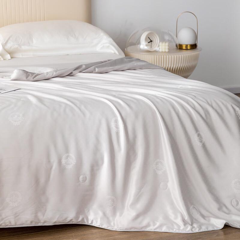 Louis Carlo Tencel Blend Jacquard Summer Quilt
