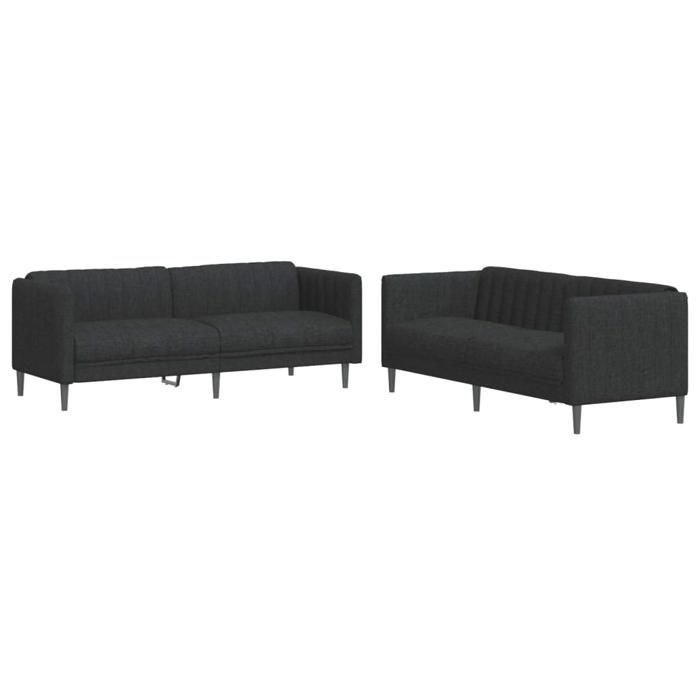 VidaXL Set of 2 Sofas, Sofa Chair with Armrests and Backrest, Living Room Furniture, Modern, 3209240