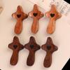1/3Pcs Wooden Crosses Toys Mini Pocket Crosses Keychain Palm Crucifix Finger Toy For Adults Kids Prayer And Faith Gifts