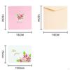 Mother's Day Greeting Card 3D Lily Thank You Gifts Cards Popup