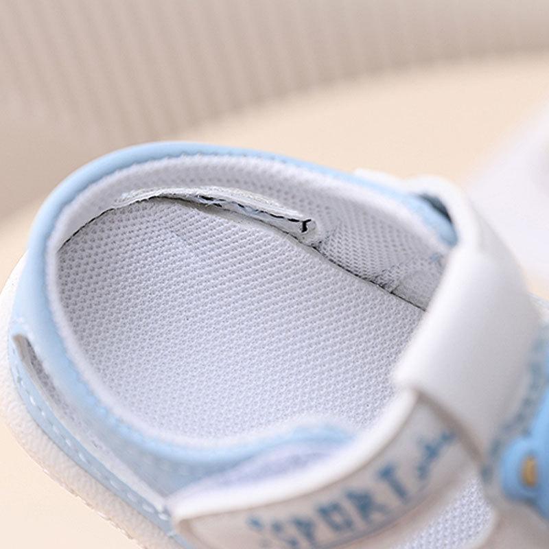 Infant Toddler Shoes Spring and Summer New 0-1 One 2 Years Old Hollow Soft-soled Sandals Men's and Women's Hole Shoes