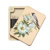 Cutie de depozitare pentru ace de cusut Suport magnetic din lemn pentru ace Cutie cu capac Organizator pentru accesorii de artizanat Cadou pentru cusătorese