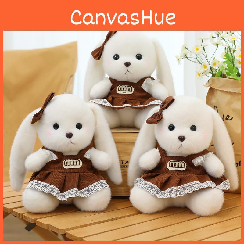 Wear Dress Rabbit Plush Toy Cartoon Stuffed Animal Doll Kids Gifts Birthday