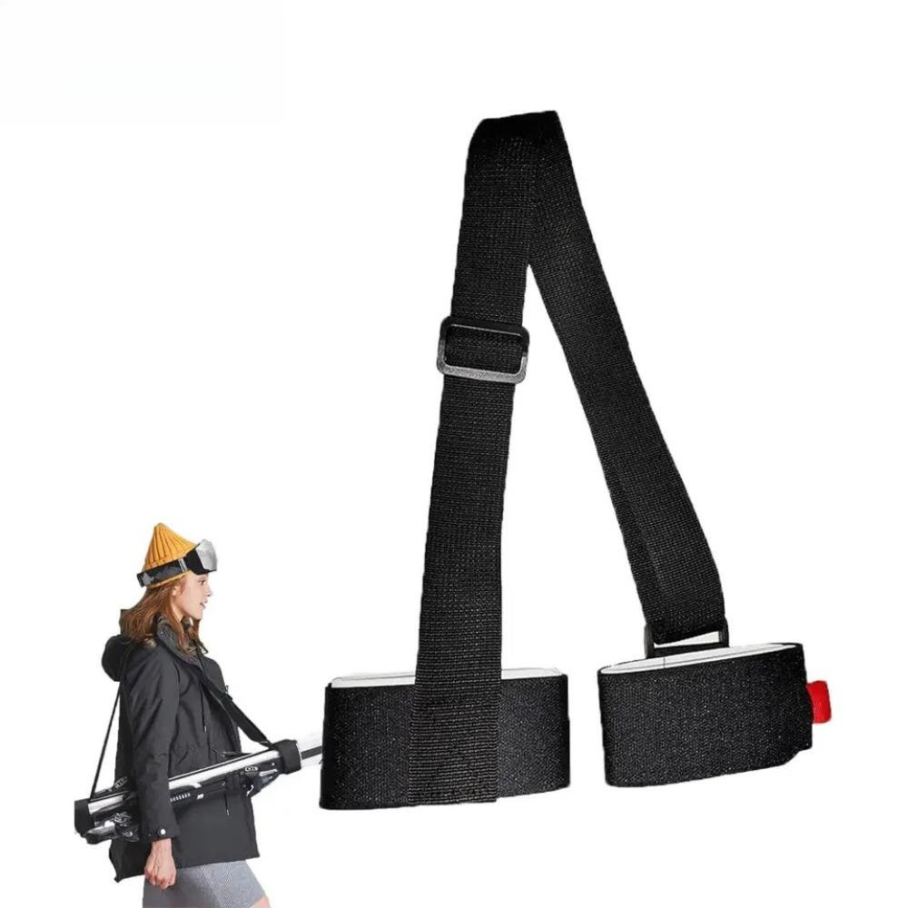 1/2Pc Ski Board Strap - Adult Ski Shoulder Strap Double Board Carry Strap Adjustable Ski Binding Gear for Easy Transport Walking