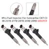 4Pcs Fuel Injector For Caterpillar CAT C3.3B 257D 277D 287D 259D 289D 6082959