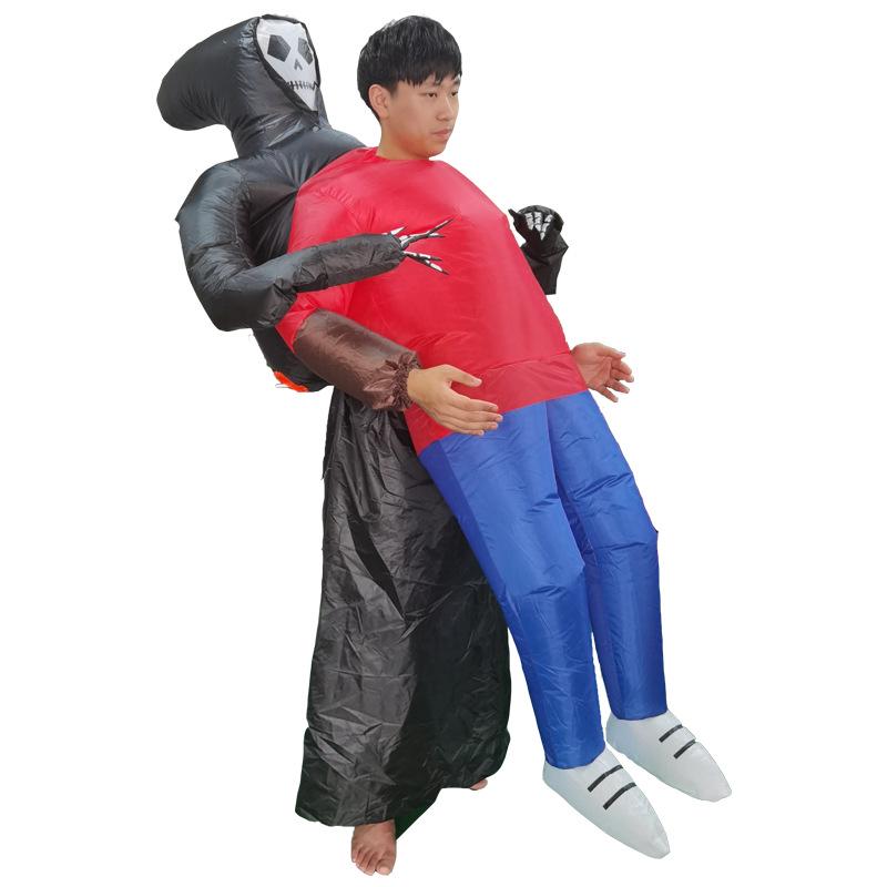 Aufblasbares Kackhaufen-Kostüm für Halloween, Cosplay und Partys