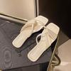 Flat-bottomed Cool Slippers Women's Outer Wear Summer New Fashion Lightweight Open-toed Slippers