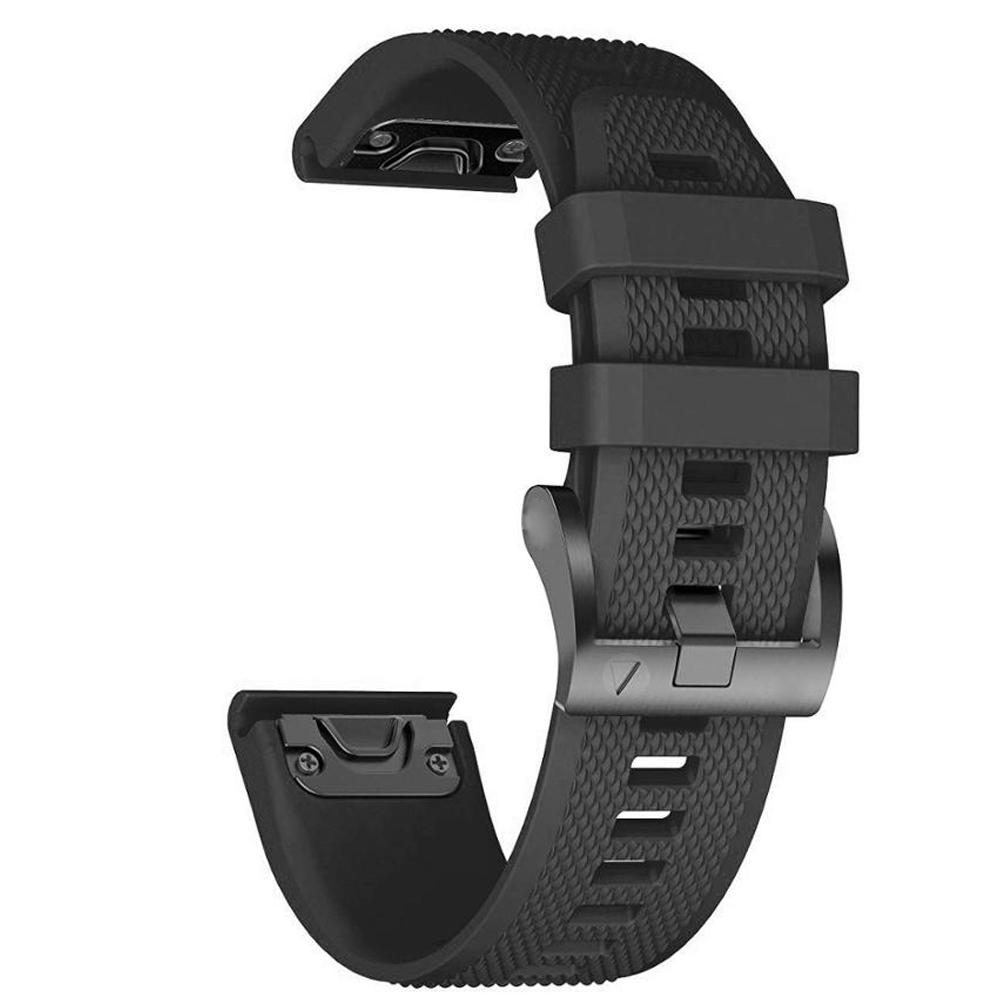 Cinturino per Orologio Quickfit da 26mm 22mm per Garmin Fenix 7X 7 Pro Solar Fenix 6 6X Pro Sapphire 5X 5 Plus Braccialetti in Silicone da Polso