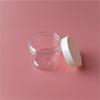 150ml Round Facial Mask Cream Box with White Plastic Cover