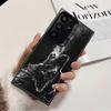 Wolf Moon Animal Soft Phone Case for Samsung Galaxy S24 S25 FE S26 Edge S23 Ultra S22 Plus S21 + Shockproof Cover Back Shell