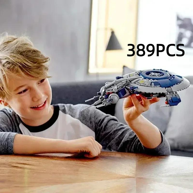 MOC 75233 Droid Gunship Building Blocks Model Bricks Space Fight Fighter 389PCS Toys For Kids Adults Birthday Christmas Gifts