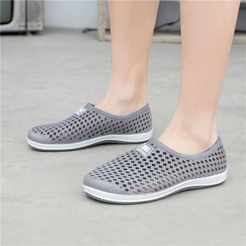 

Сандалии Baotou 2025 года, лето: Нескользящая пляжная обувь для мужчин и женщин - корейский стиль 41 серый