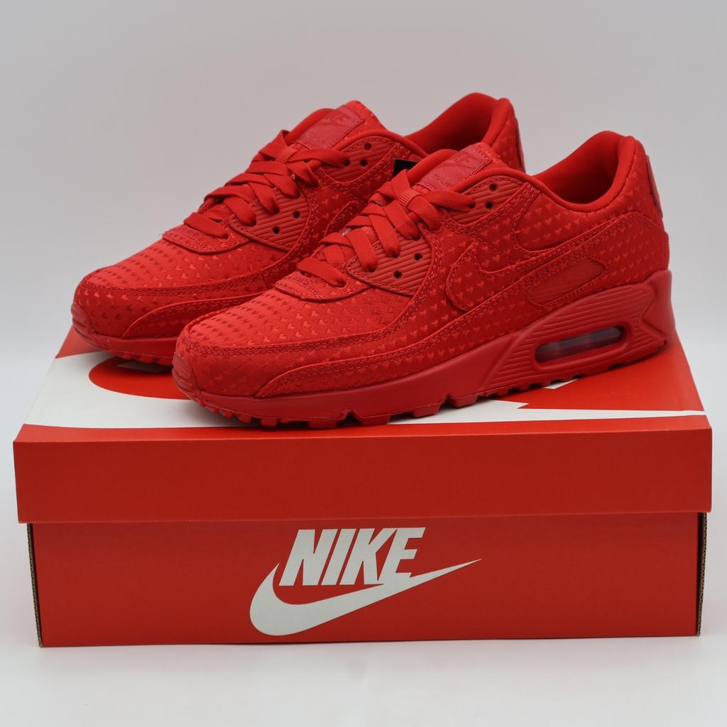 IB6606-600 Nike Air Max 90 Valentineas Day University Red (2026) (Men's)