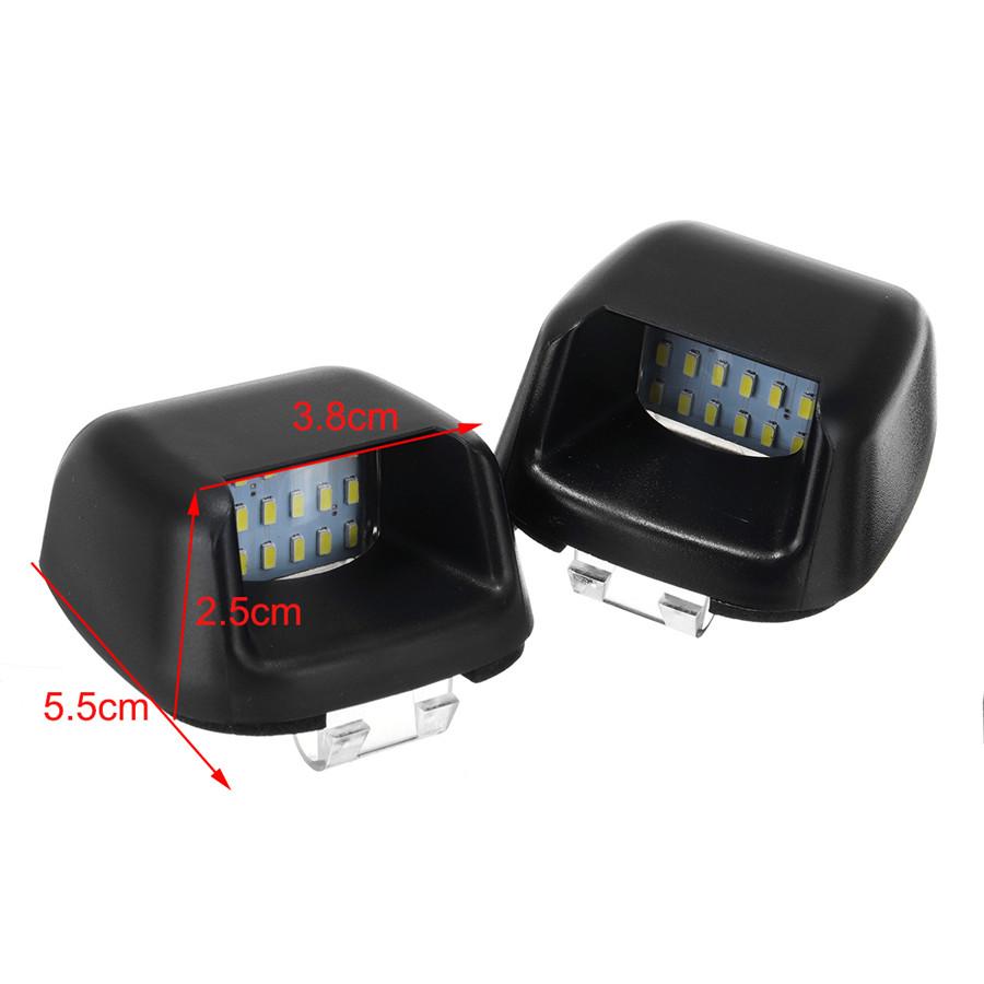 For Nissan Frontier 2007-2019 License Plate Light Rear Bumper Lamp Replacement