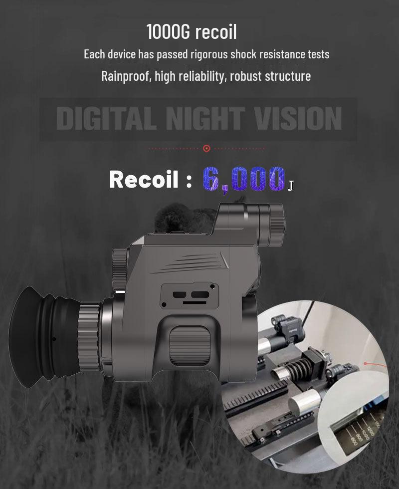 SYTONG HT-66 Night Vision Device: Infrared, Digital, HD, WiFi, Day/Night Dual-Use for Outdoor Photo & Video.
