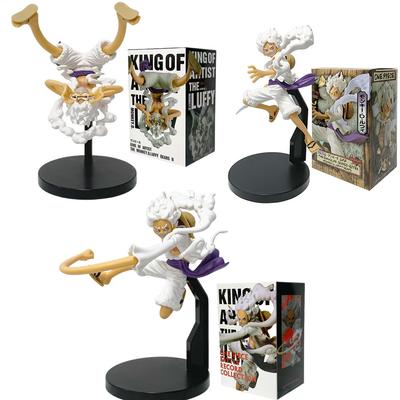 Original Bandai Anime One Piec Banpresto Koa Artist Luffy King Gear 5 Figures Model Toy Ornament Christmas Gift  In Stock