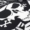Halloween Jolly Roger Banner Skeleton Pirate Flags Bunting for Halloween Party Pirate Party