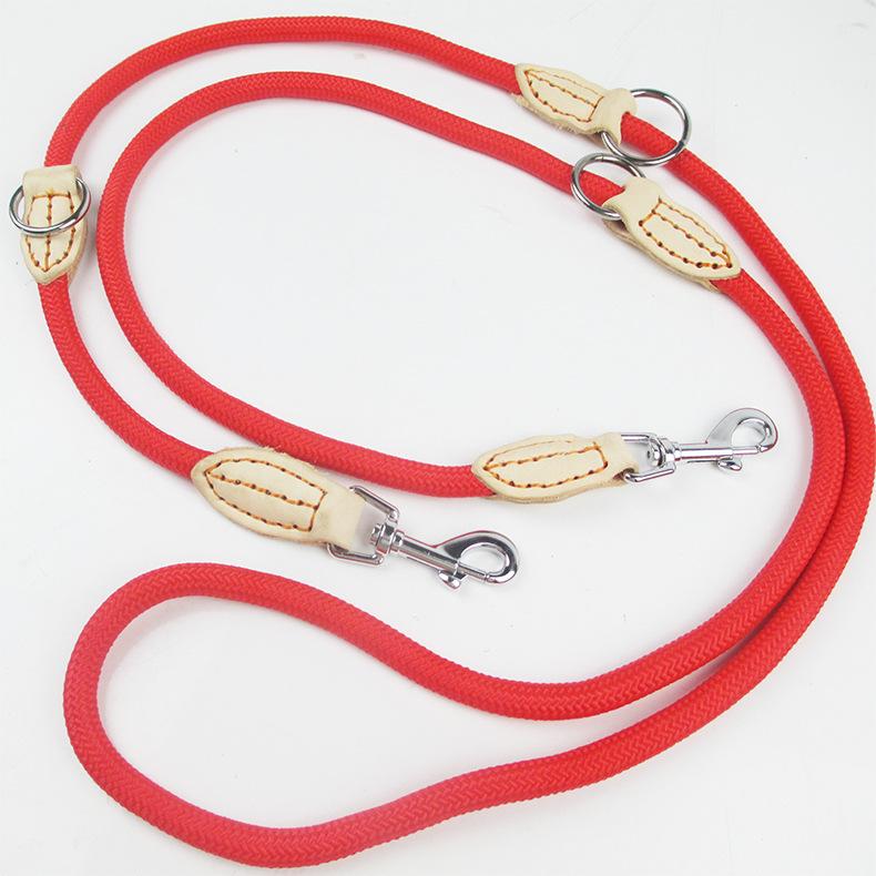 Dog Leashes Harness for Dog Walker Dogs Double Leash Hands Free Harness Dogs Walking Multifunctional Chain Pet Accessories Belt