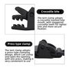 Sturdy Heavy Duty Tent Clips Outdoor Tarpaulin Clamps, Anti-wind Fixed Tent Reinforced Tarp Clips Hook for Outdoor Food Sealing