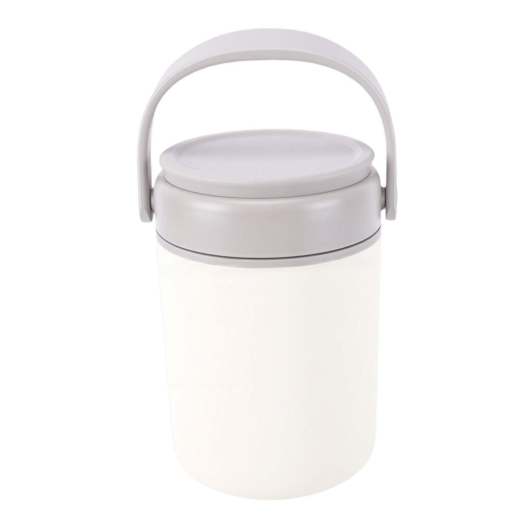 Insulated Soup Cup Stainless Steel Foldable Handle Portable   Food Storage Container for School