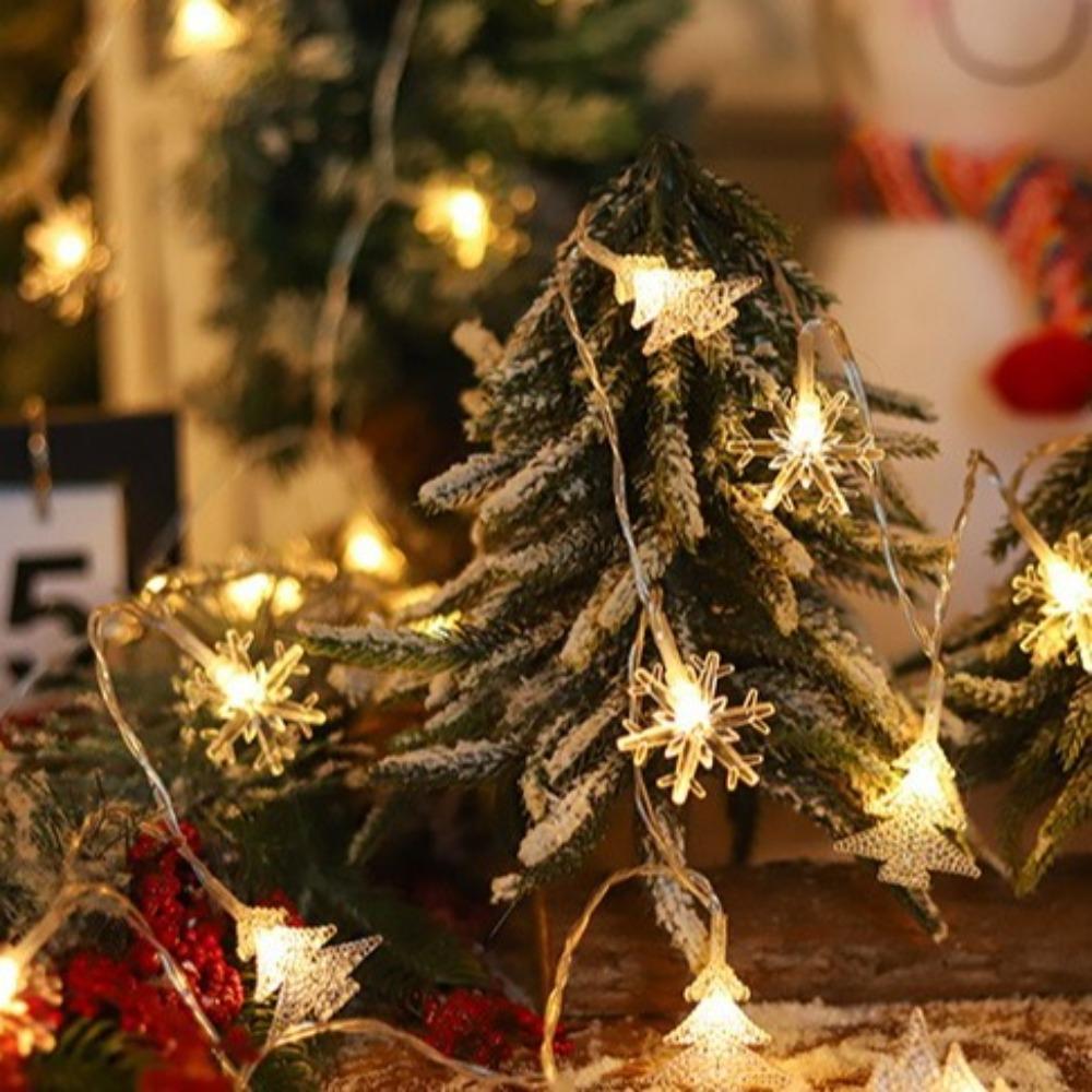 3M LED String Lights Garland Lights Xmas Tree Ornaments Garden Fairy Lights Battery Power Outdoor Lamp Christmas Decorations