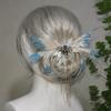 Fermacapelli Elettronico a Farfalla Ala di Farfalla Decorativa Ornamentale Traslucida per Capelli