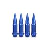 4Pcs Valve Caps Car Motorcycle Wheel Tire Valve Caps Dustproof Cover 45mm Spiked Valve Caps Auto Exterior Accessories Stem Caps1