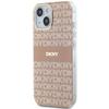 Dkny Dkhmp15Mhrhsep Iphone 15 Plus /14 Plus 6.7 Różowy/Pink Hardcase Iml Mono & Stripe Magsafe