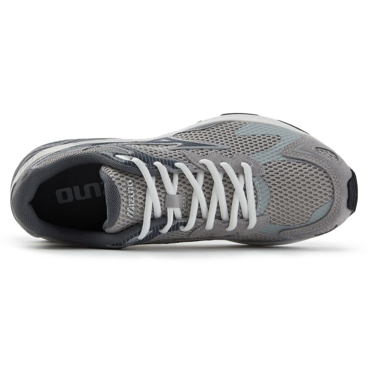 Mizuno Racer S Retro Trend Low-Top Casual Training Long-Distance Short-Distance Urban Commuting Running Shoes Unisex Sneaker Silver Gray D1GH223509