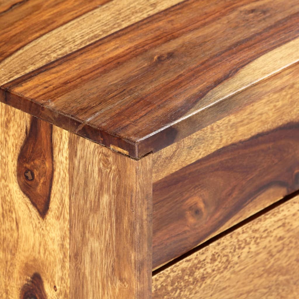 Sideboard 118x30x60 Cm Solid Acacia Wood