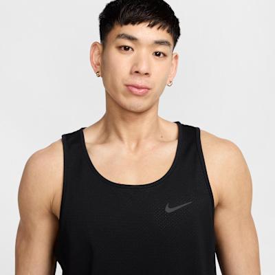 Nike Tank Tops Men's Black/Black Crew Neck Moderate Other
