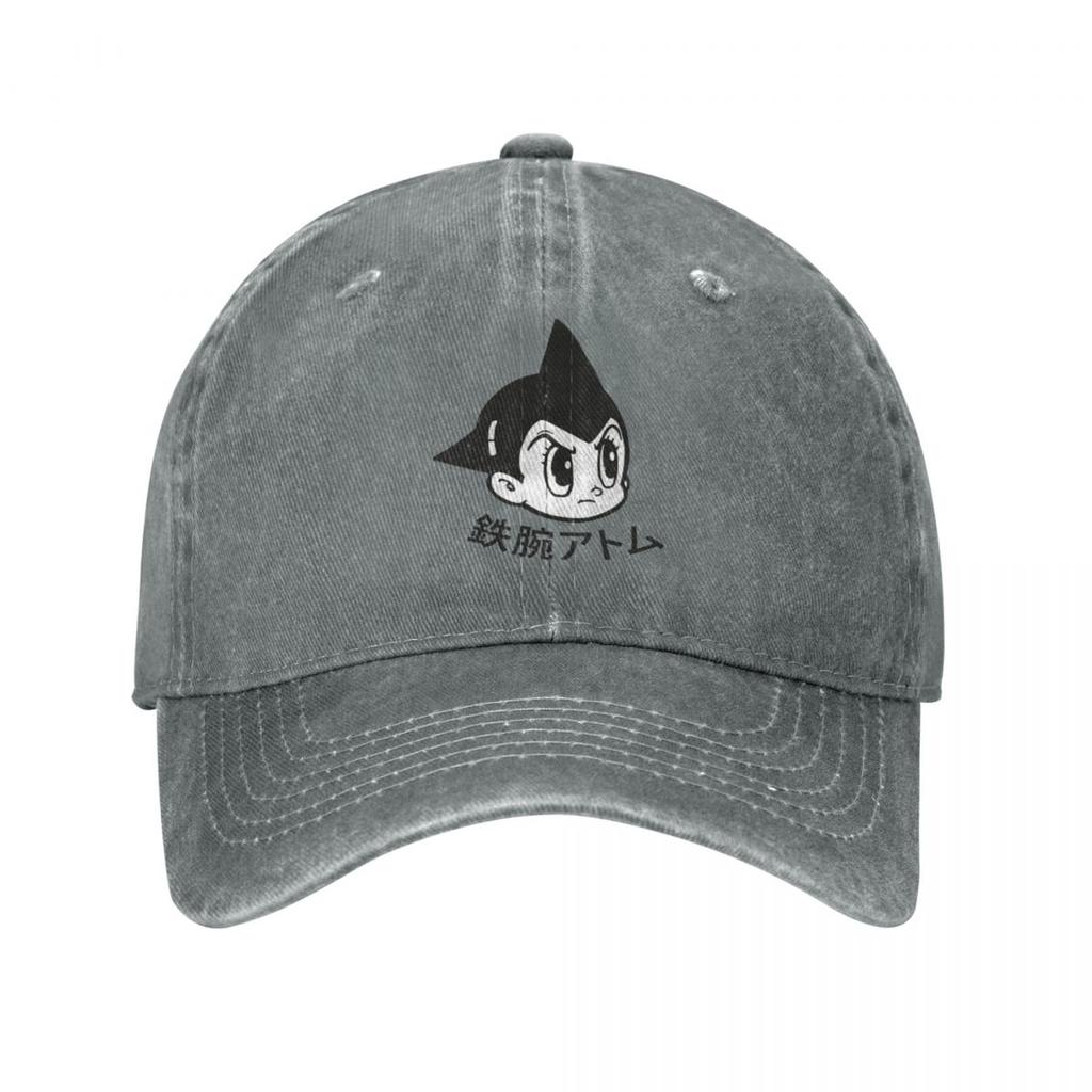 Astro Boy Manga Spring Summer Cap Dad Ponytail Baseball Cap Casual Astroboy Anime Hat Denim Sport Casquette