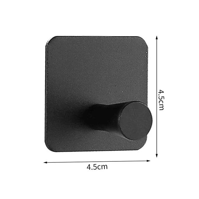 Self Adhesive Wall Hooks Door Key Holder Clothes Coat Hanger Bathroom Towel Holder Kitchen Storage Rack Shelf Bag Organizer