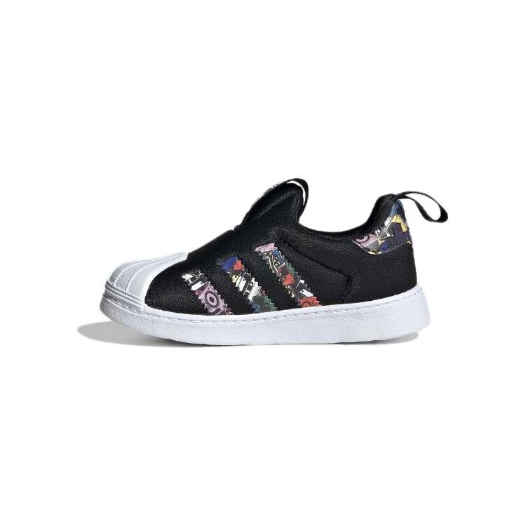 

Adidas Originals SUPERSTAR 360 Low top Toddler Shoes Black White Infant And Toddler IG9895 26
