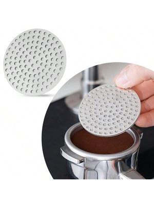 Leeseph Espresso Double Layer Coffee Filter , 51/53/58mm Reusable Coffee Filter Screen , Portafilter Basket Espresso Accessories