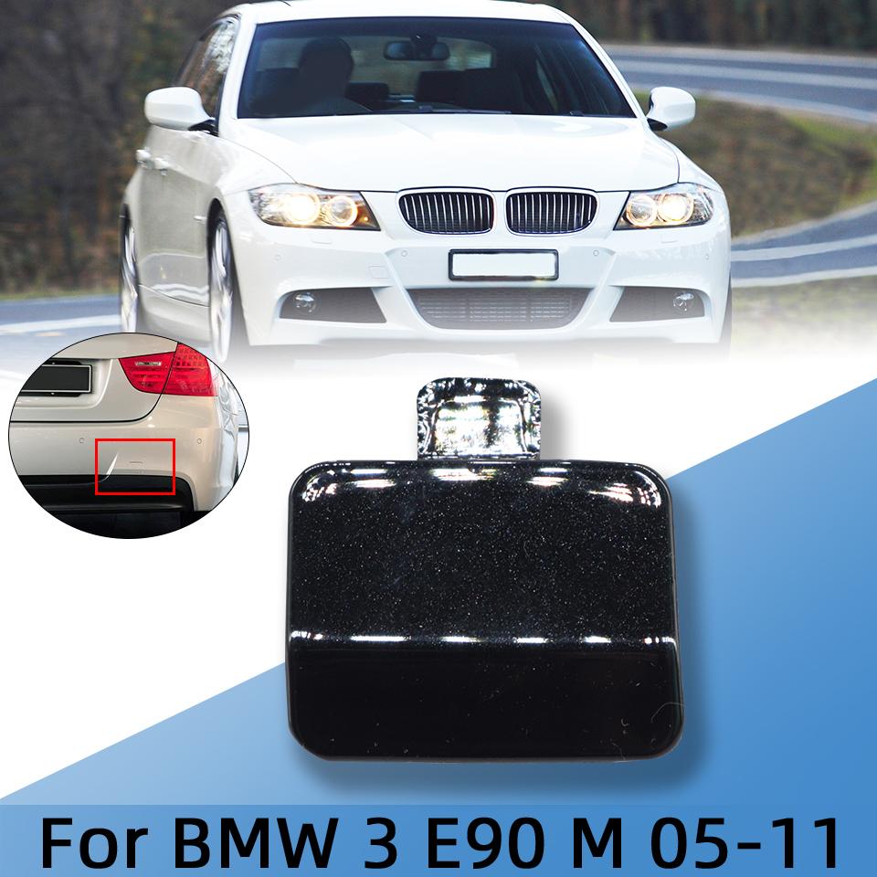 Auto Für BMW 3 E90 M SPORT 2005-2008 2009 2010 2011 Hinterer Stoßfänger Abschlepphaken Ösenabdeckung OEM:51128041134 Anhängerkupplung Ladeklappe Verkleidungskappe