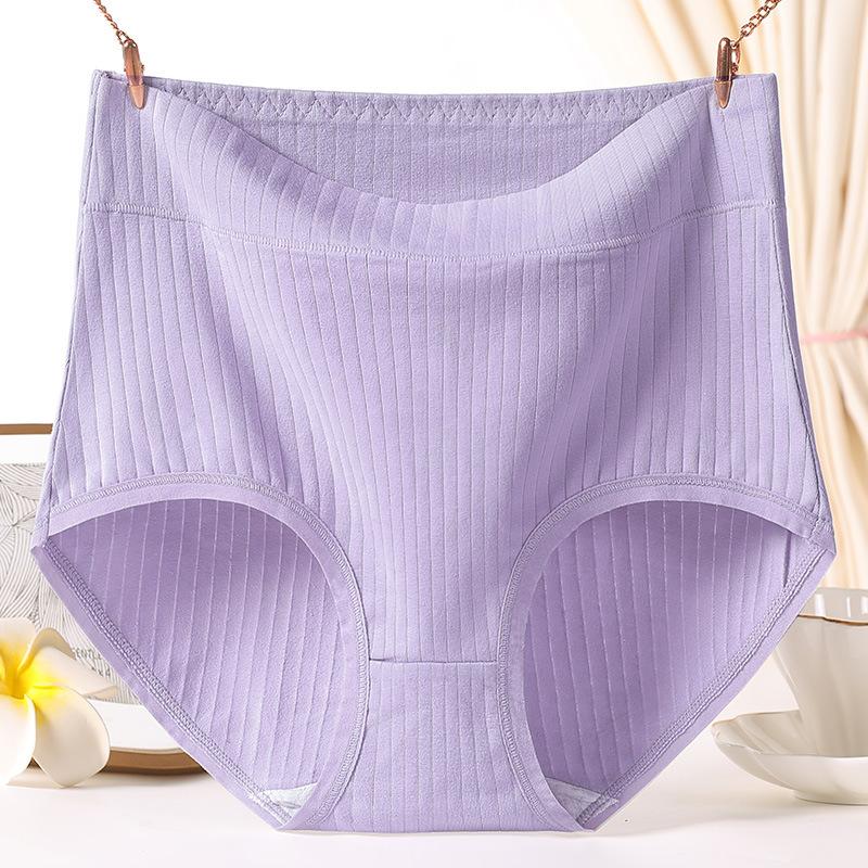 Plus Size Women's Cotton High Waisted Mother's Year of Life Red Panties