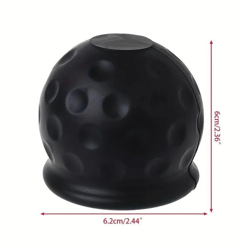 Tow Bar Ball Cover Cap Ball Hood for Trailer Protect Rubber