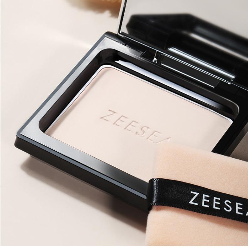 [3-piece Set] Long Term Oil Control Super Makeup Powder (classic)+concealer (wheat Color)