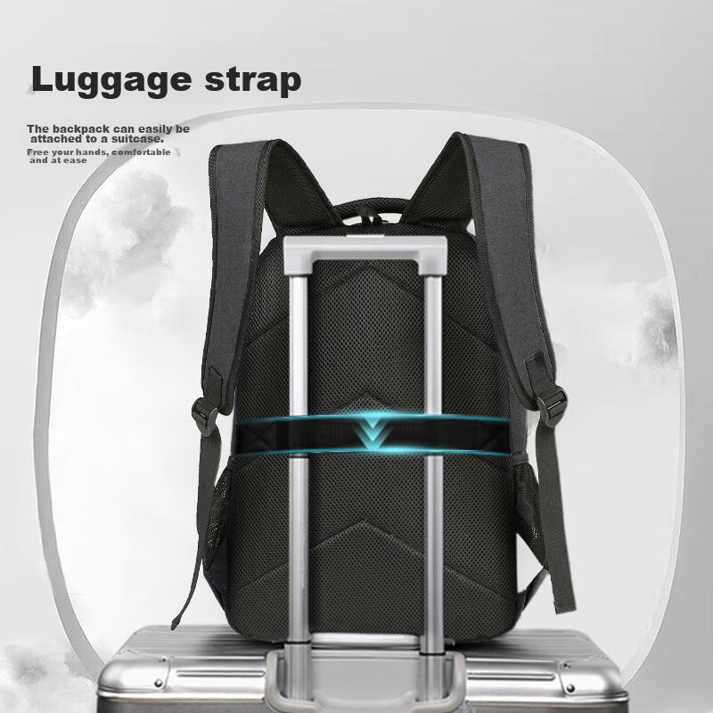 VICTORIATOURIST Laptop Backpack for Men, 16-Inch Notebook Bag, Large Capacity Student Backpack, Travel Business Backpack for Work Trips