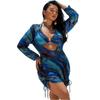 Women's Two-Piece Bikini Set Plus Size Split Swimsuit