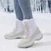 Boots for Women Platform Outdoor Snow Boots Non-slip Winter Walking Shoes Fur Warm Ankle Boots Wedge Waterproof Thigh High Boots