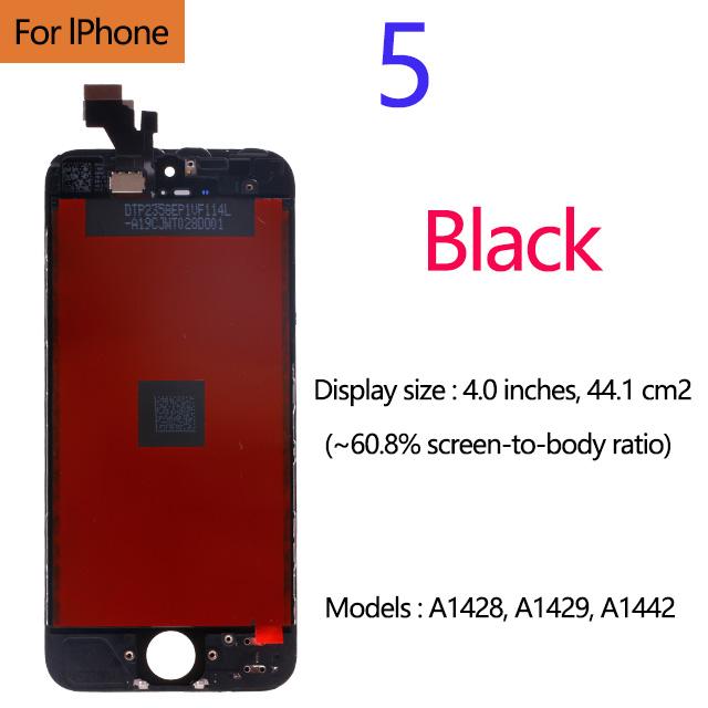 AAA+++ OEM LCD For iPhone 5 5s 5c 6s 7 8PlusLCD Touch Screen Digiziter Assembly For iPhone 6 6sPlus 7 8 Display