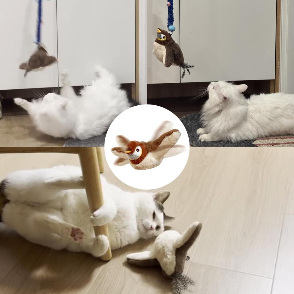 Flappychase,Flappychase Interactive Cat Toy,Flappychase Flying Bird Cat Toy,Flappychase-Bird Chase-cat Toy,Flying Bird Cat Toys For Indoor Cats