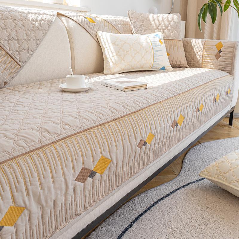 Sofa Cover for All Seasons, Non-slip Sofa Cushion, Living Room All-inclusive Cover, Simple Cover, Cloth Towel Thickening