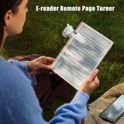 E-Reader Remote Page Turner Silent Clicker Camera Shutter Video Recording Smartphone Bluetooth-compatible